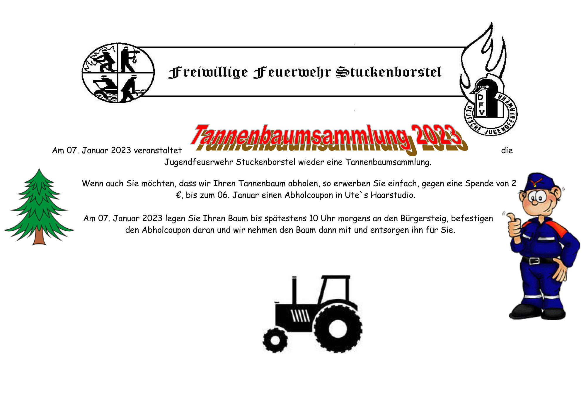 Tannenbaumsammlung 2023