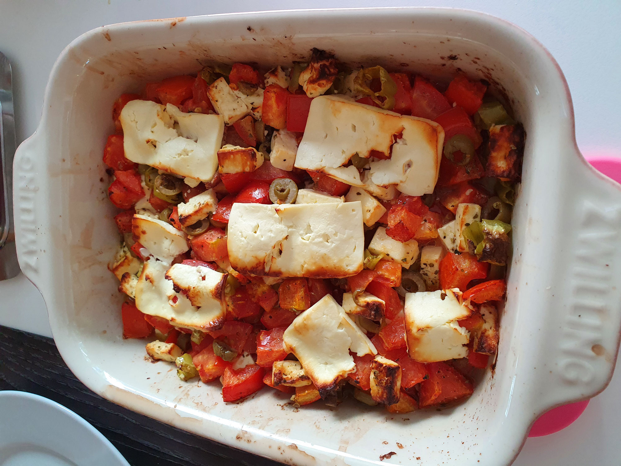 Tomaten-Feta-Auflauf