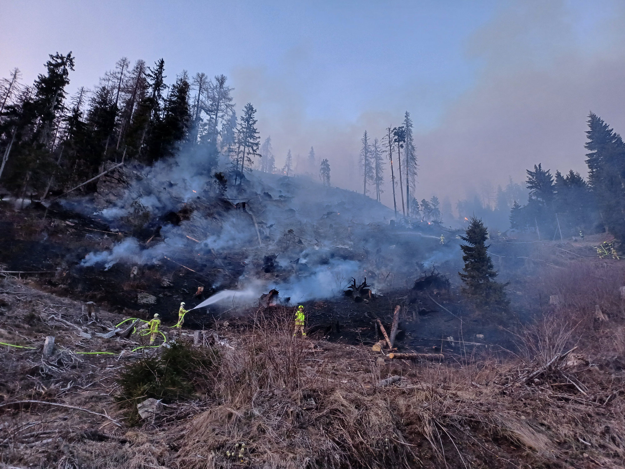 Einsatz 04 2024 - Unterstützungseinsatz Waldbrand