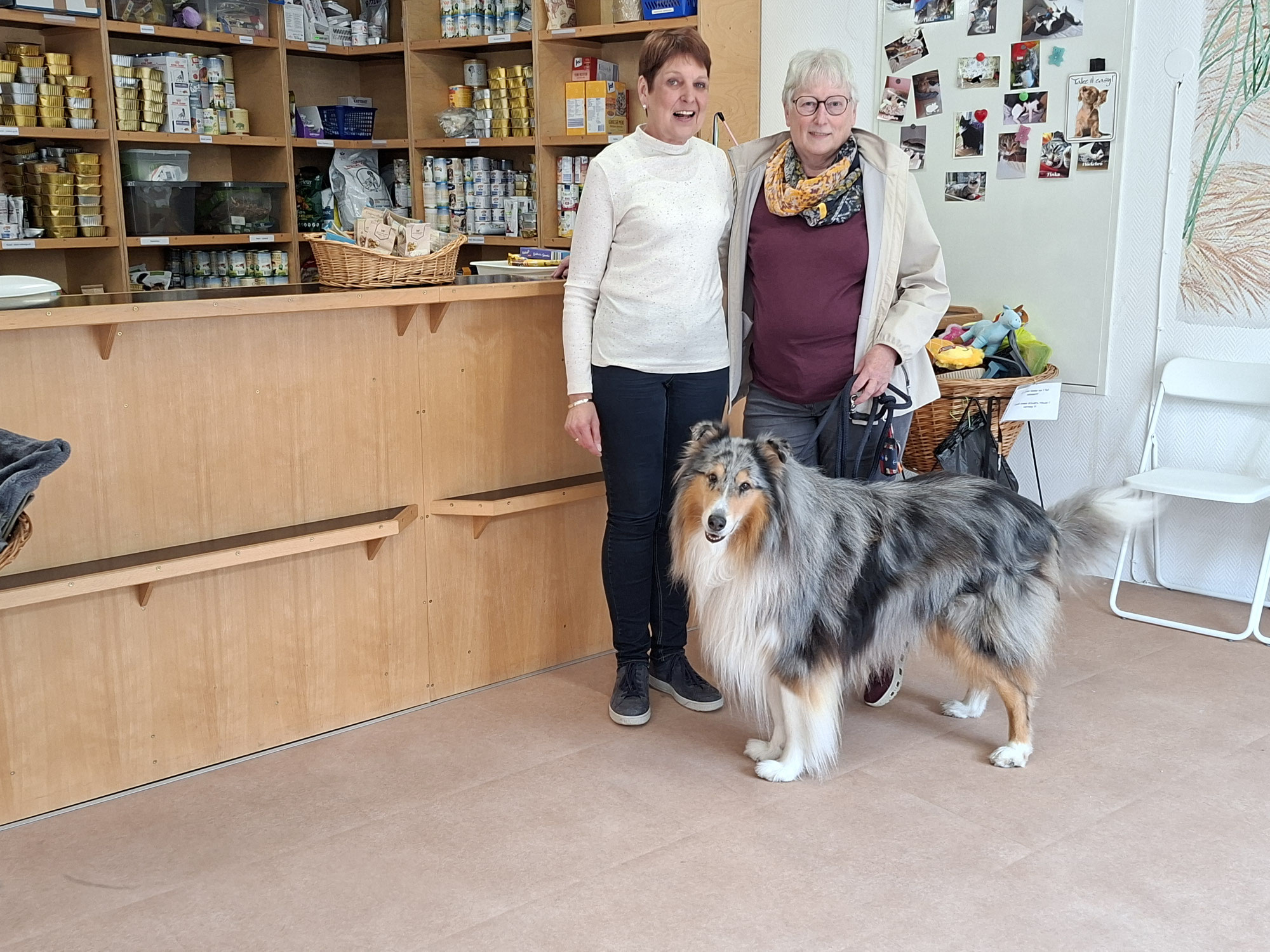 Besuch bei der Tiertafel Kiel