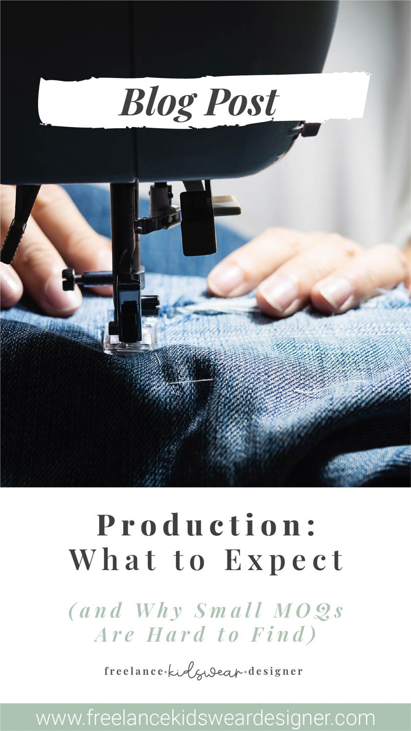 Production: What to Expect (and Why Small MOQs Are Hard to Find)