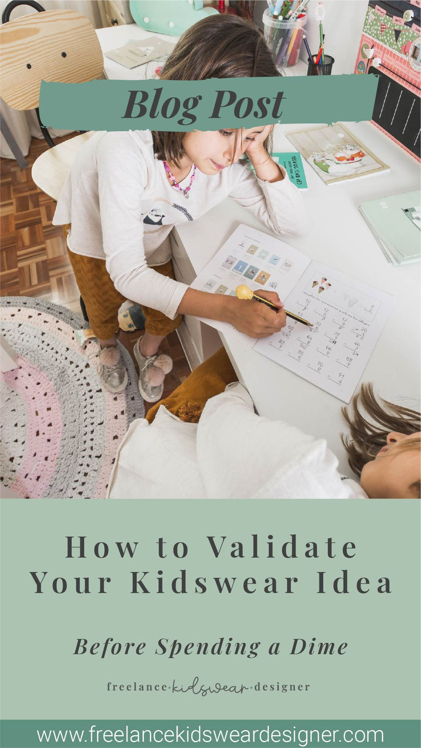 How to Validate Your Kidswear Idea Before Spending a Dime