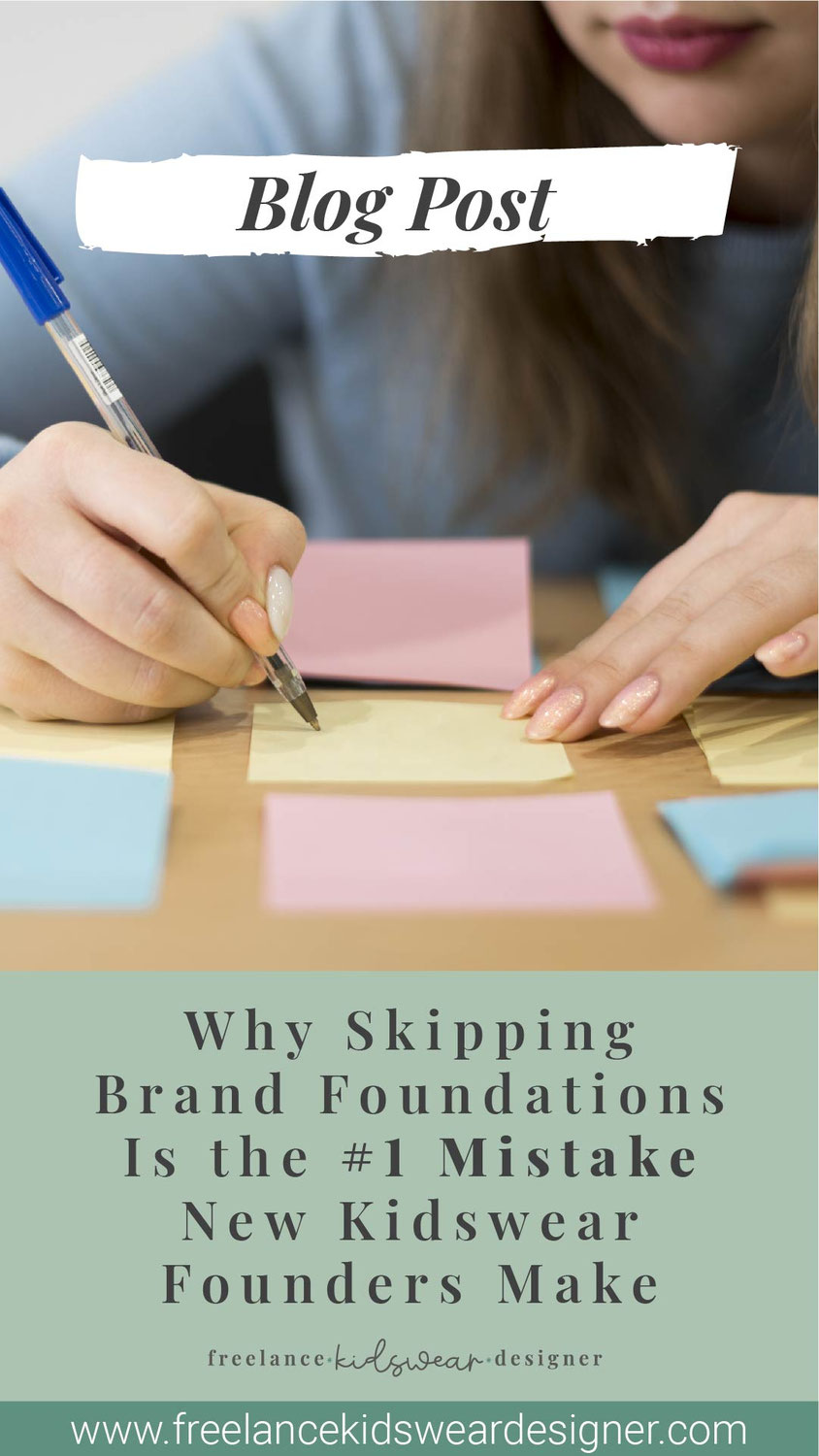 Why Skipping Brand Foundations Is the #1 Mistake New Kidswear Founders Make