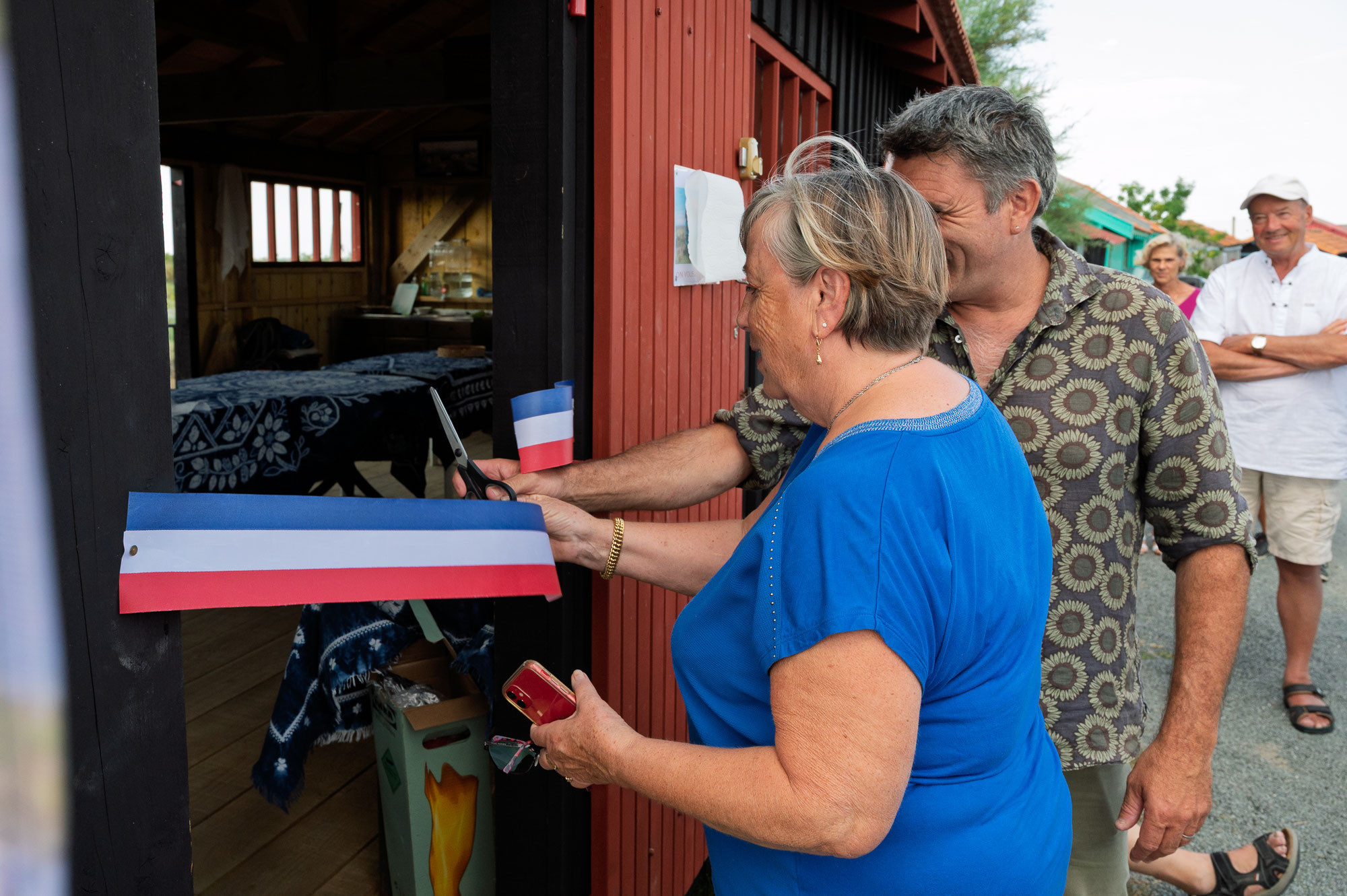 Inauguration de la Cabane "L'abri du large"
