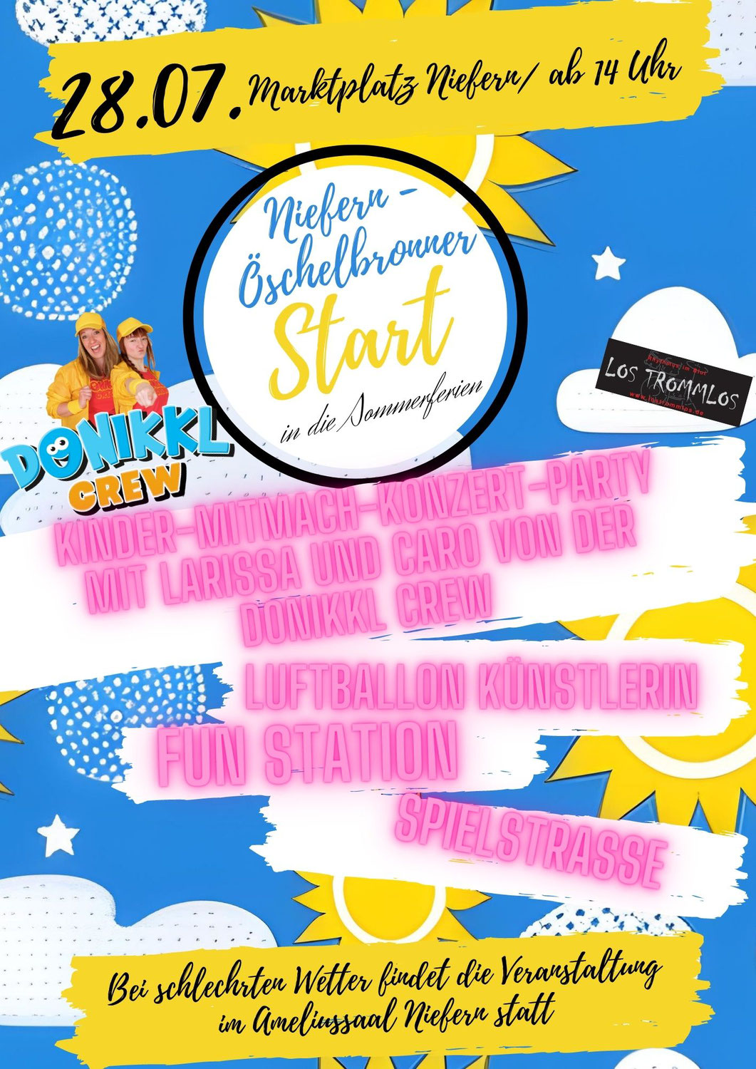 Start in die Sommerferien - Let's get the Party started...