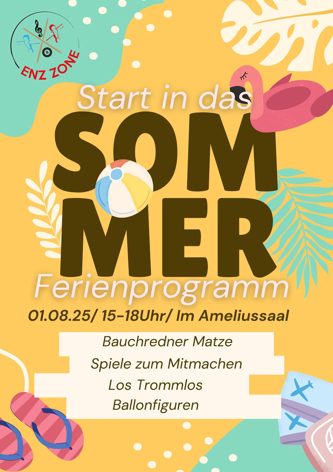 Start in das Sommerferienprogramm