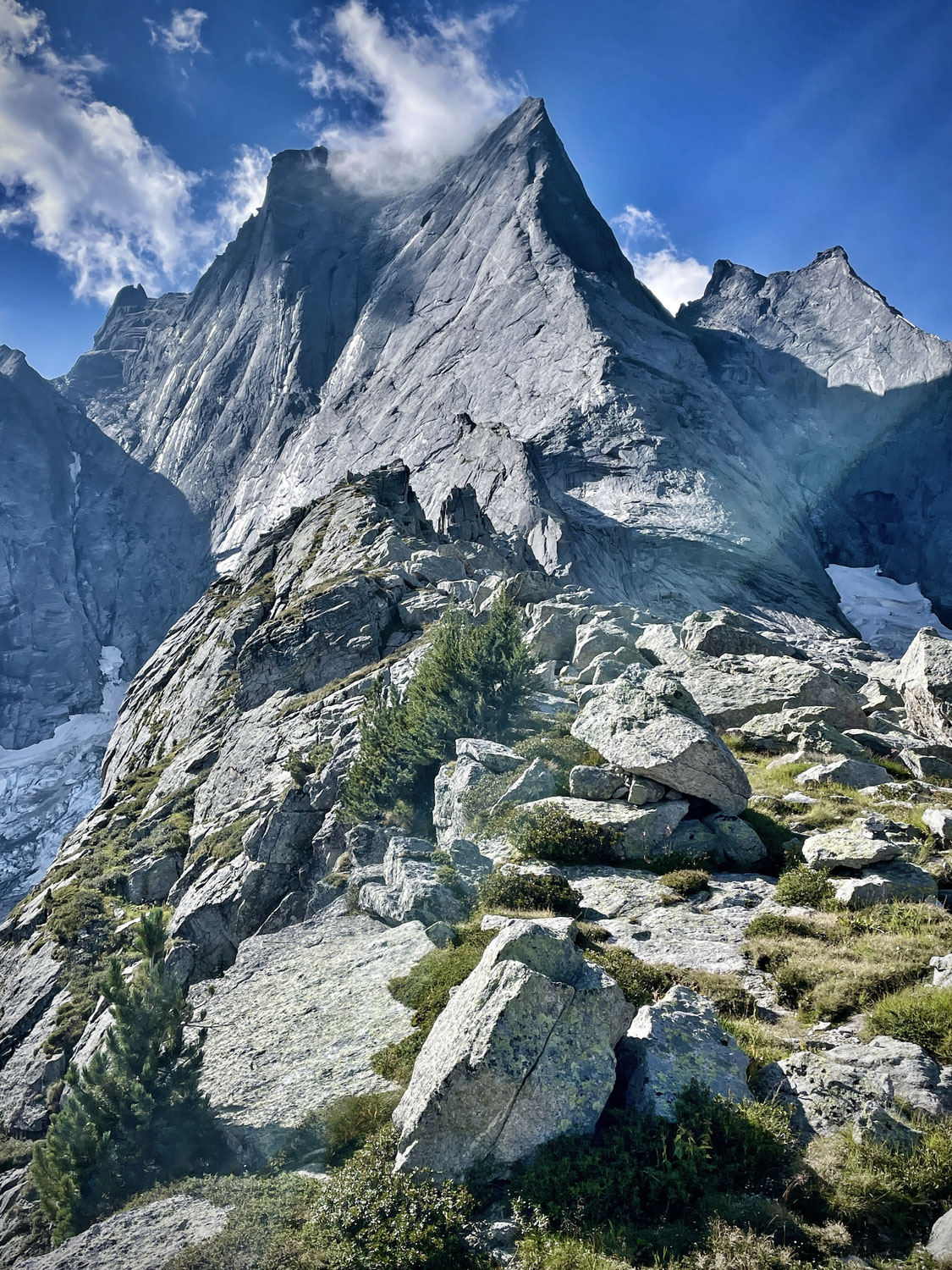 Pizzo Badile Nordkante
