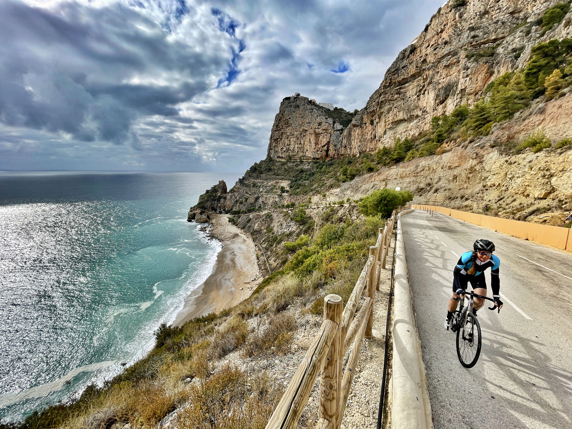 Costa Blanca, Calp: Rennvelo Ferien im Trainingsrevier der Profis