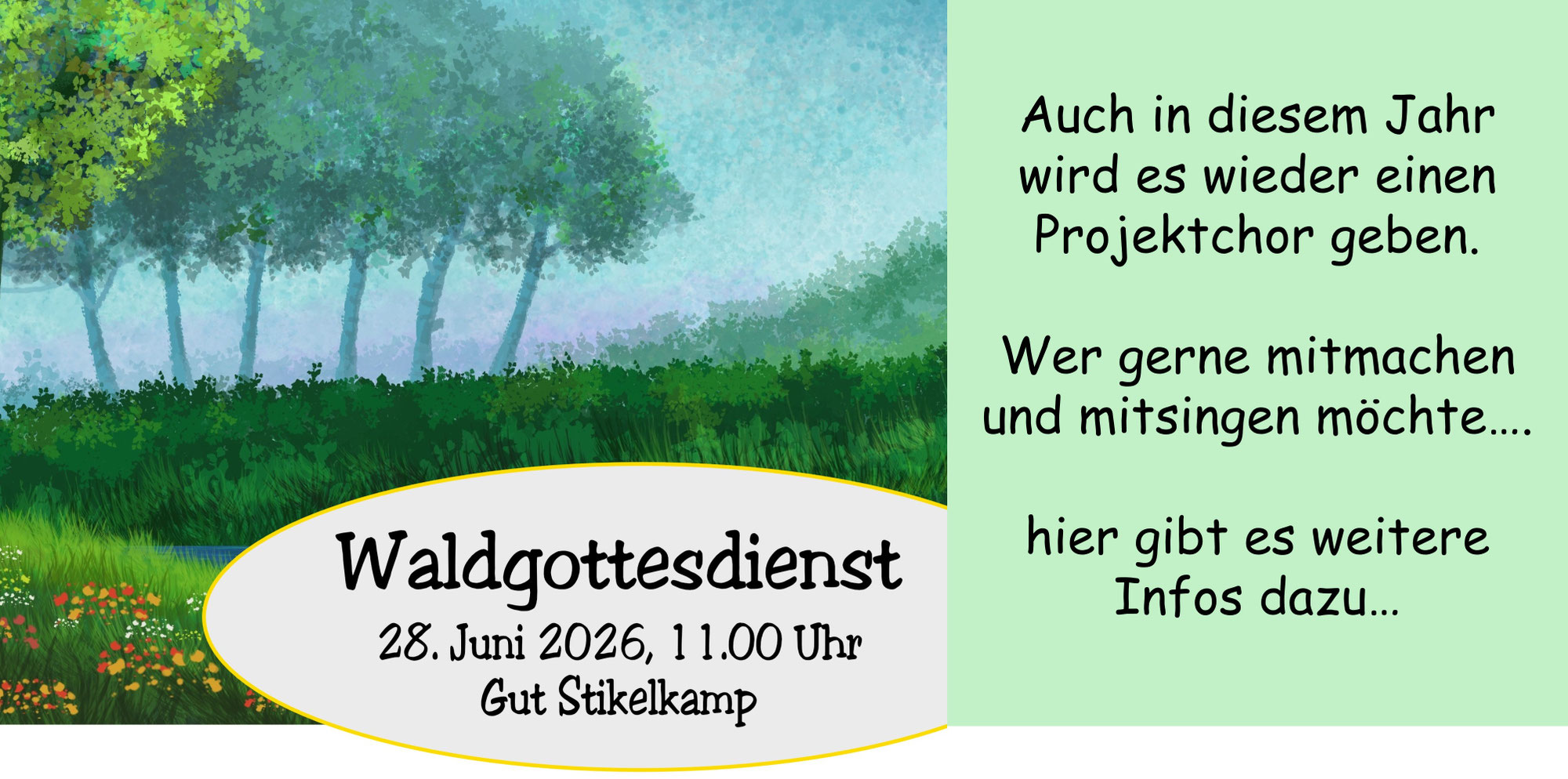 Waldgottesdienst 2026