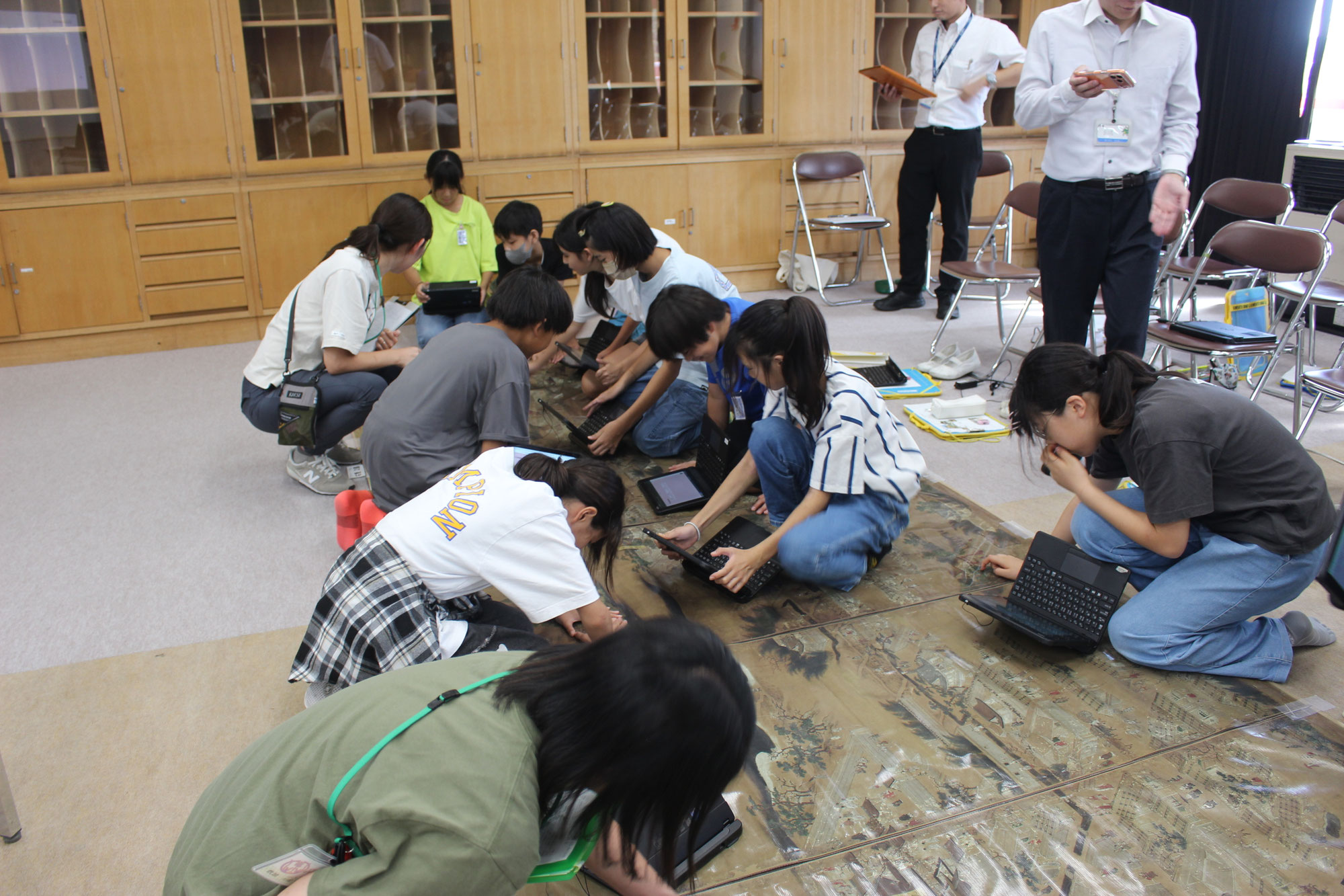 栄町相互授業参観