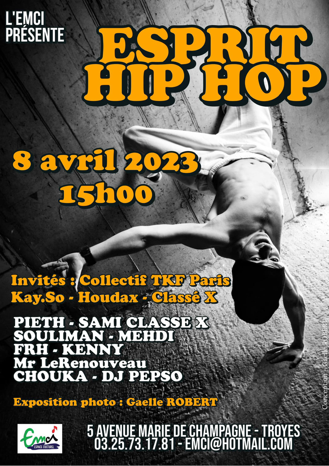 ESPRIT HIP HOP - 8 AVRIL 2023 - TROYES 