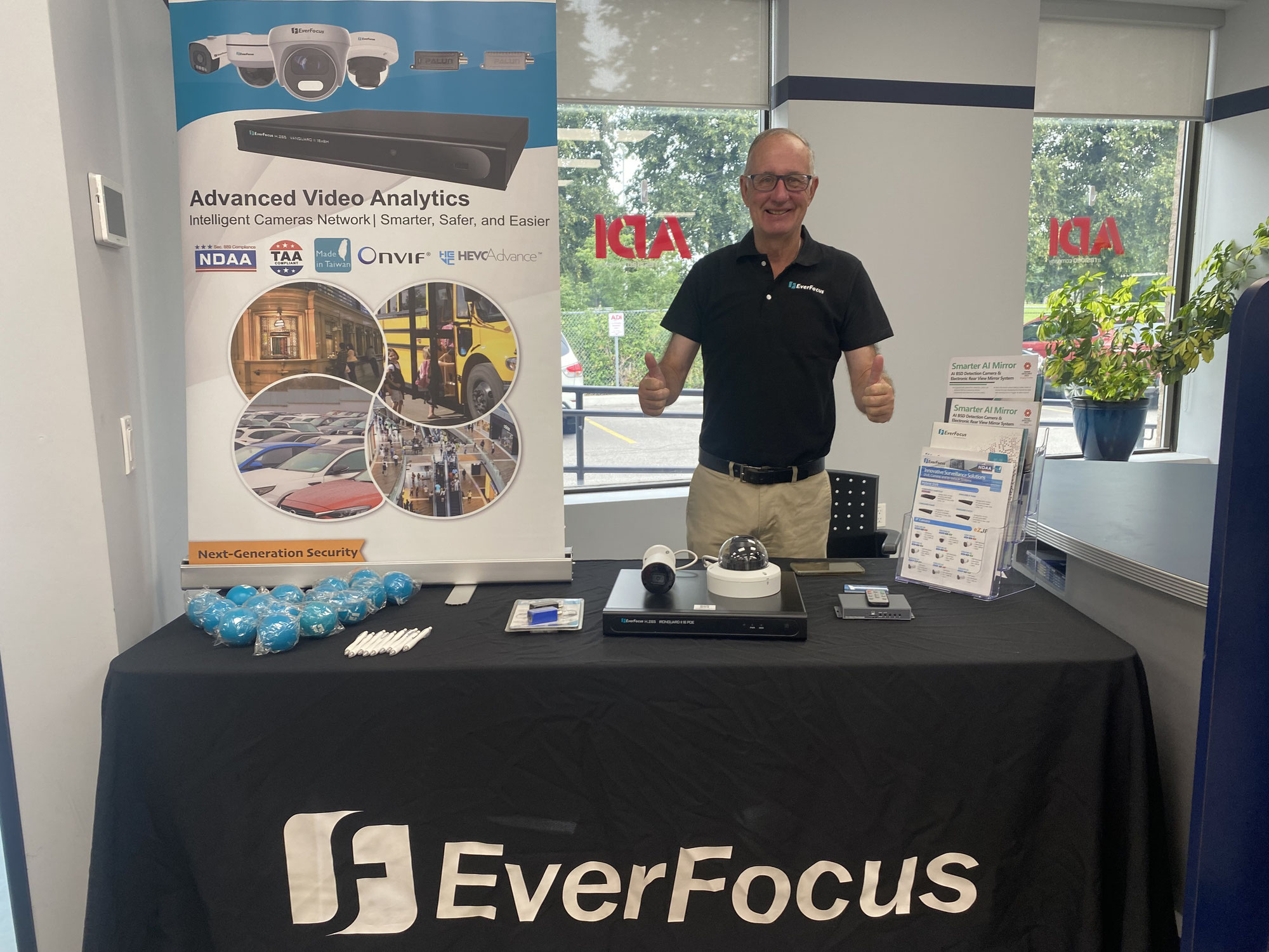 Pixelcom Solutions shows Everfocus at ADI