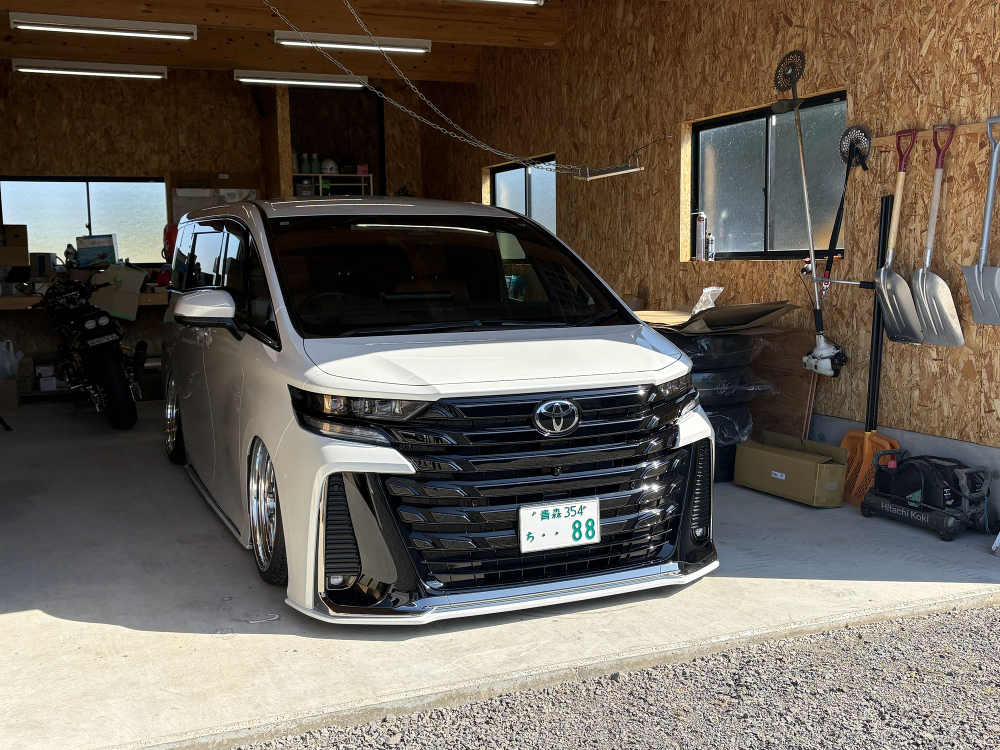青森県U様40ヴェルファイアカスタムコンプリート本納車