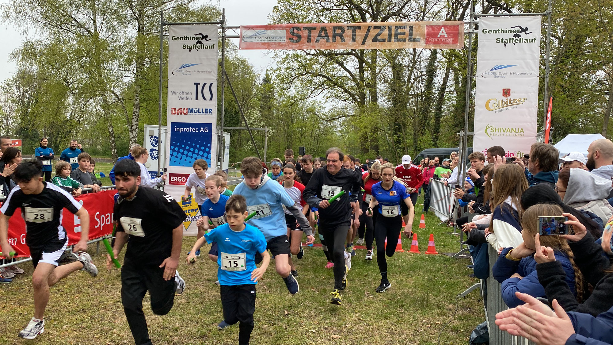 Genthiner Staffellauf: Keiner war schneller als Scheffler und Seeger