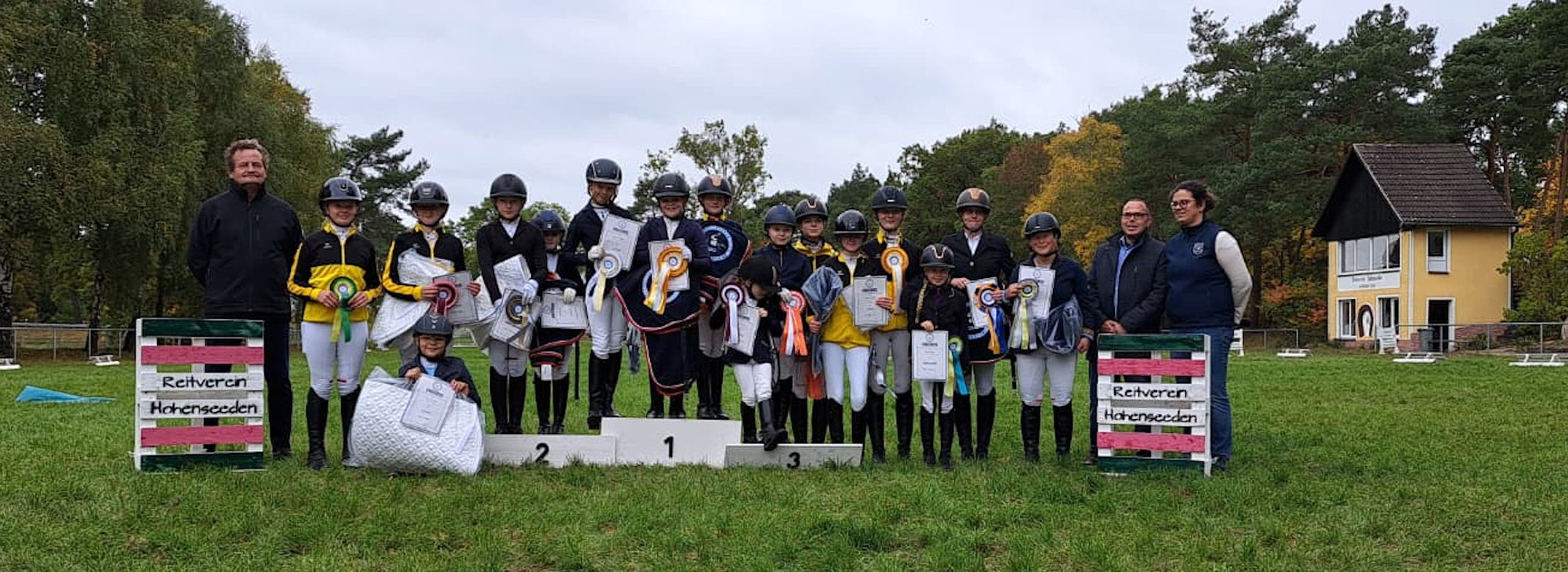 Reitsport: Kinder- und Jugendspiele in Hohenseeden mit zwei Dreifachsiegern