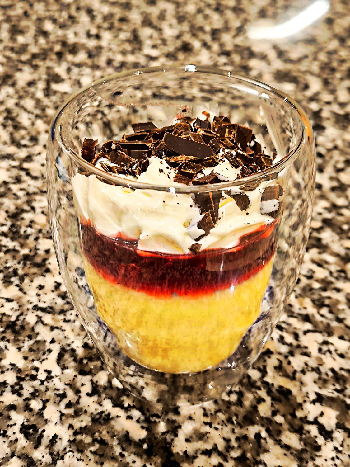 Selbstgemachter Vanillepudding 