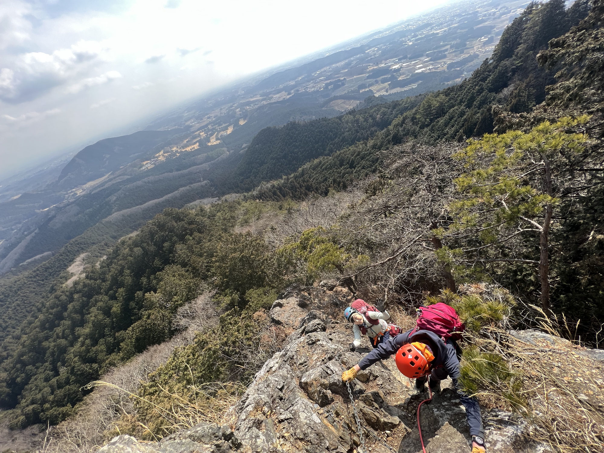 冬の古賀志山