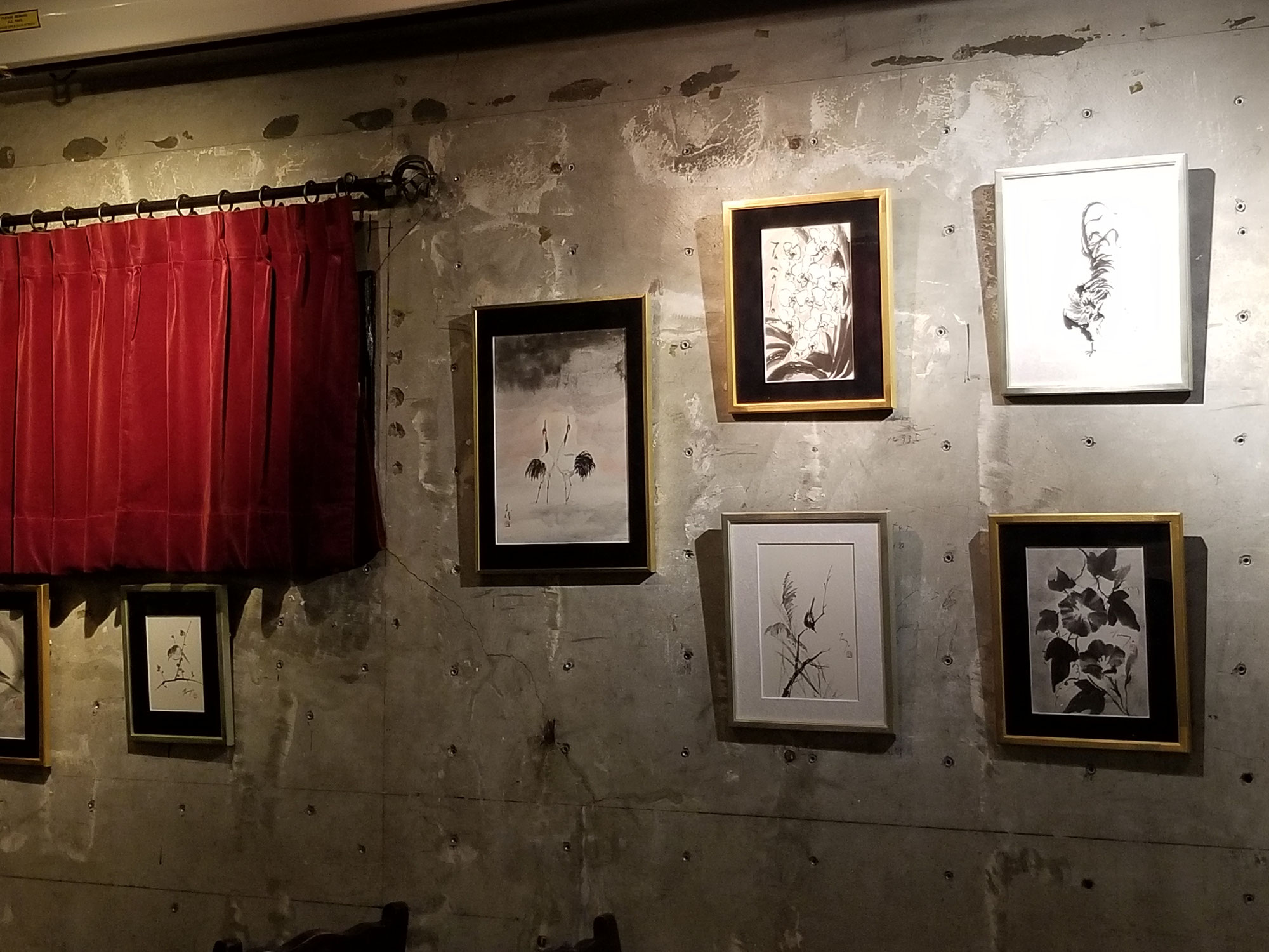 個展　銀座　月のはなれ