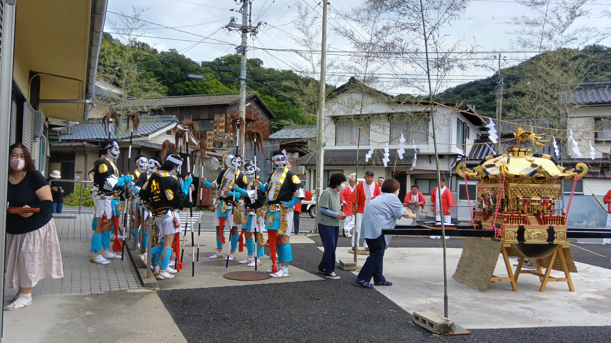 大崎上島町東野の秋祭り