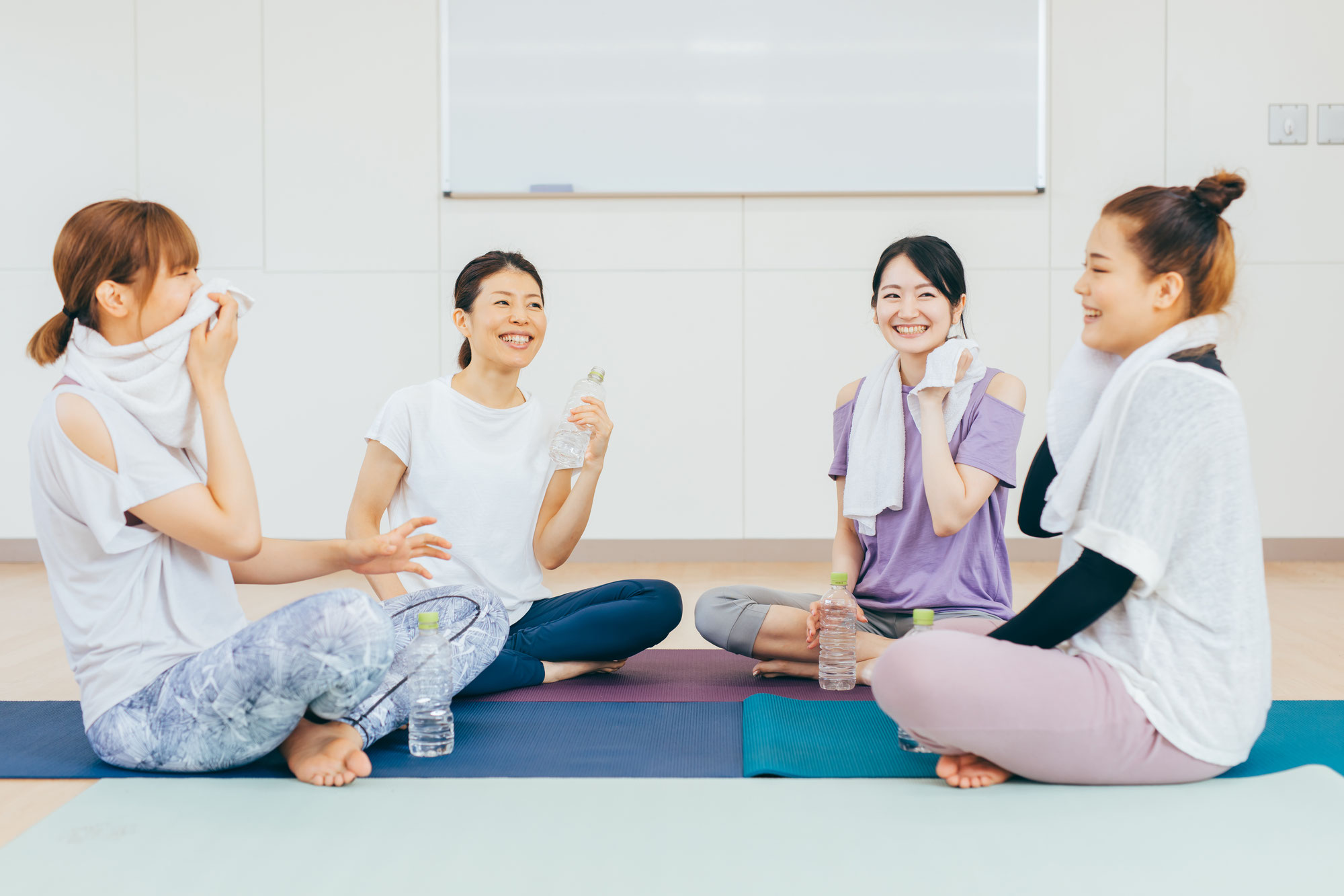 人と交流して笑える時間が大切！