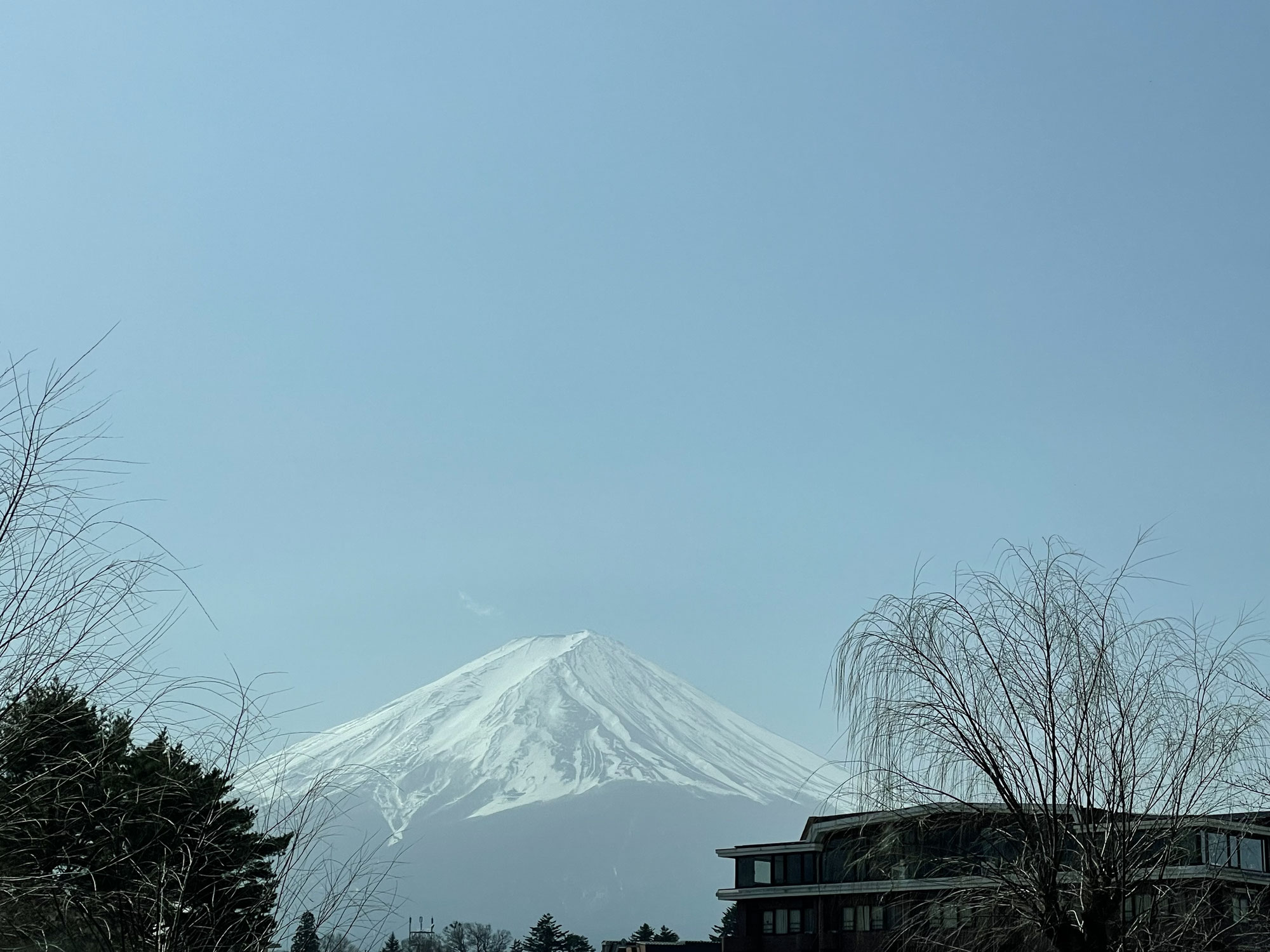 初春に富士山の見えるキャンプ場でハンモック泊-山梨のアウトドアショップCARNOSA CAMP-