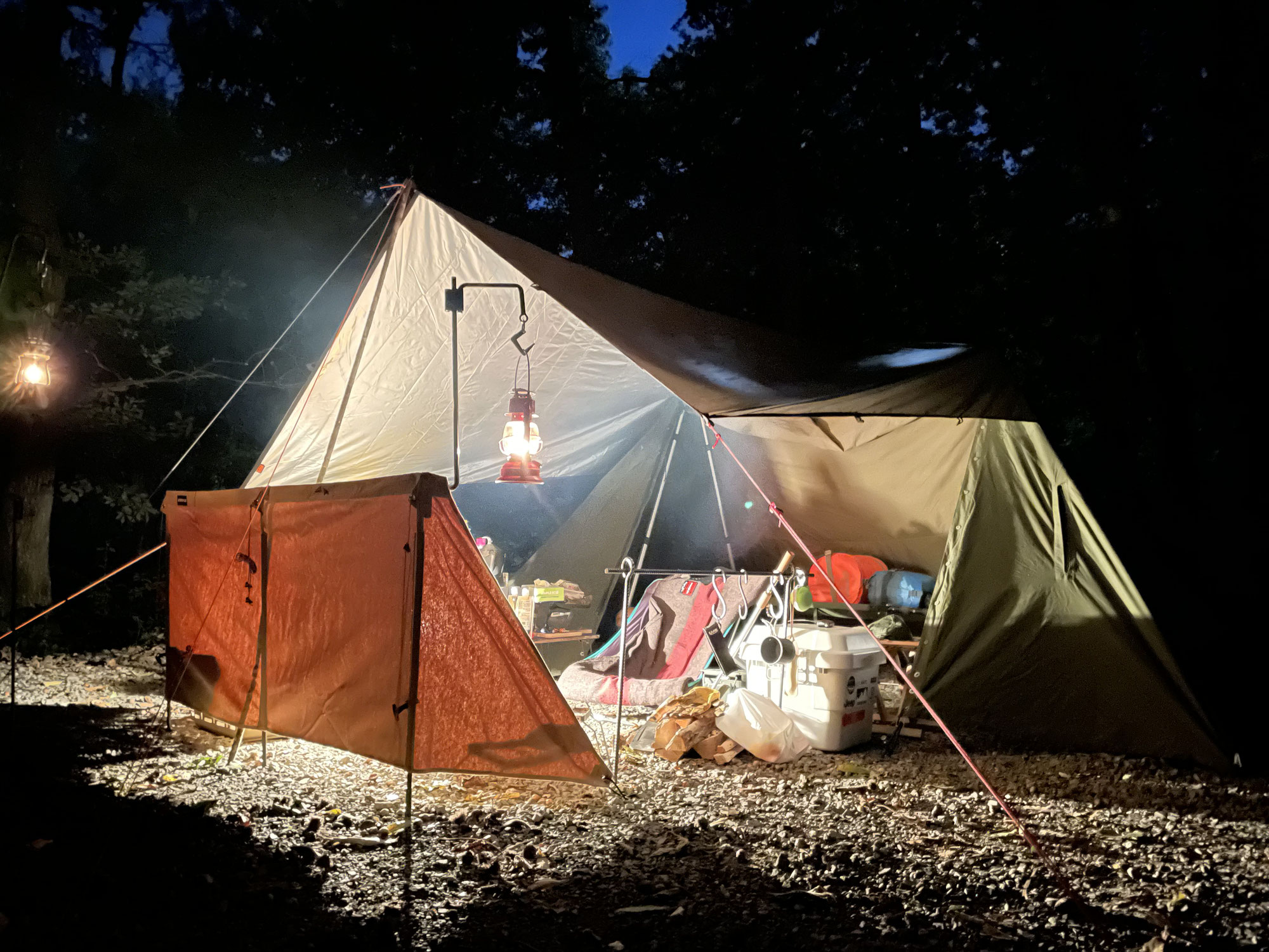 キャンプ用品2021秋冬モデル新商品を使ってみた・・・-山梨のアウトドアショップCARNOSA CAMP-