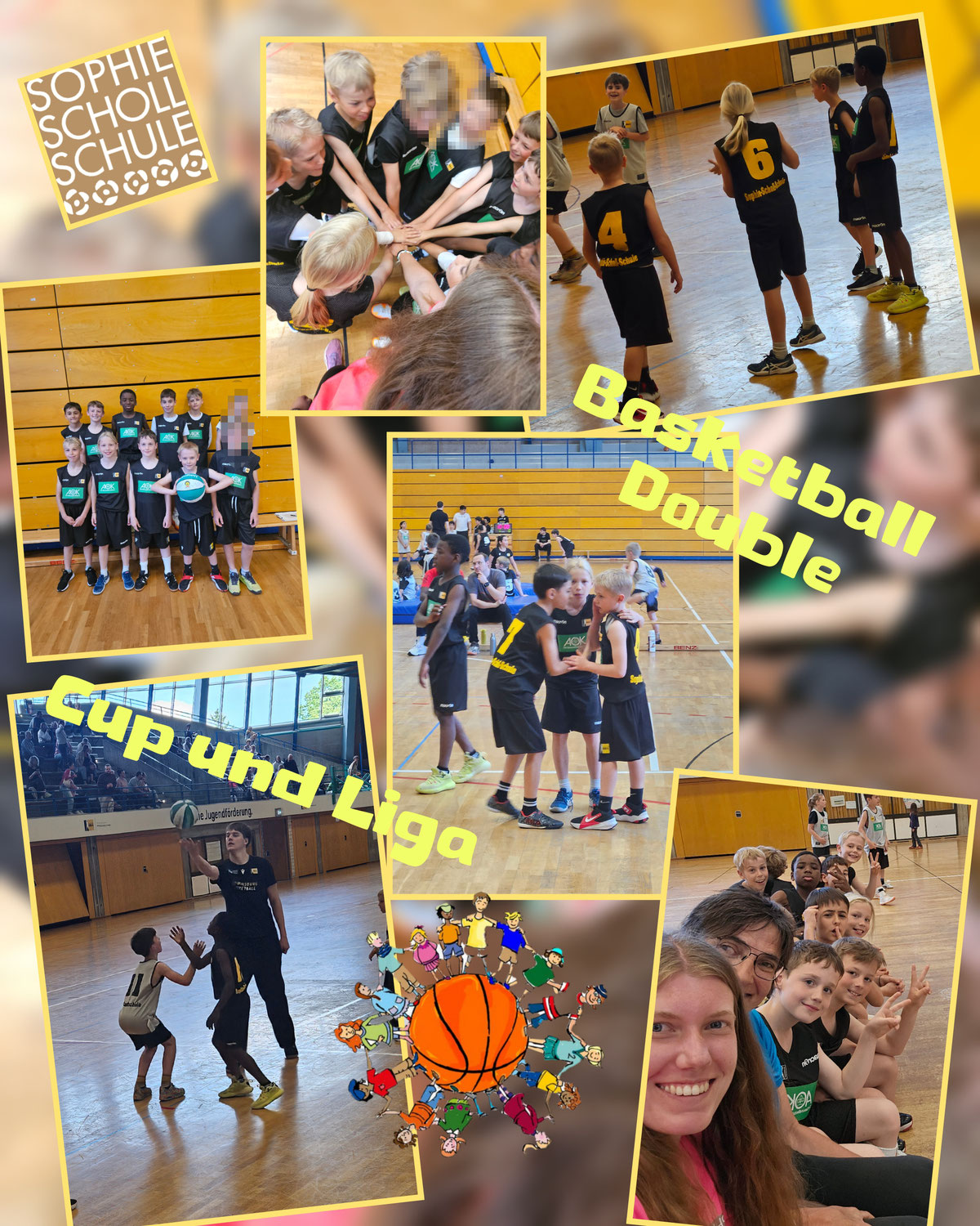 Sophie-Basketteam schafft das Double