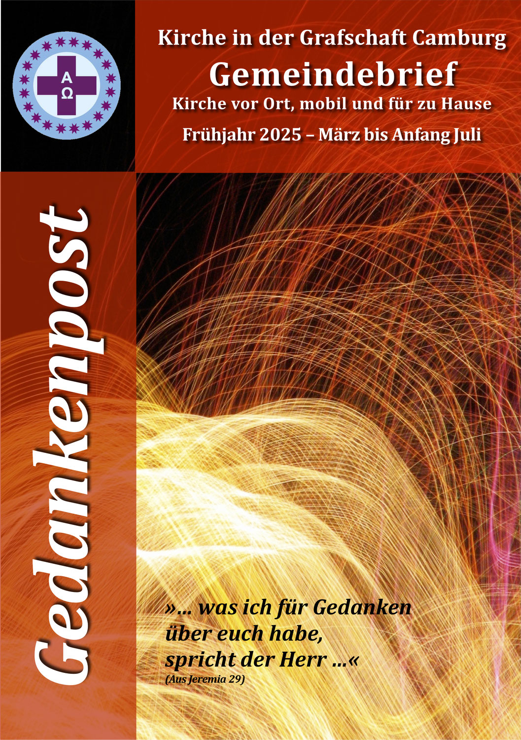 »Gedankenpost« – Gemeindebrief von März Mitte Juli 2025