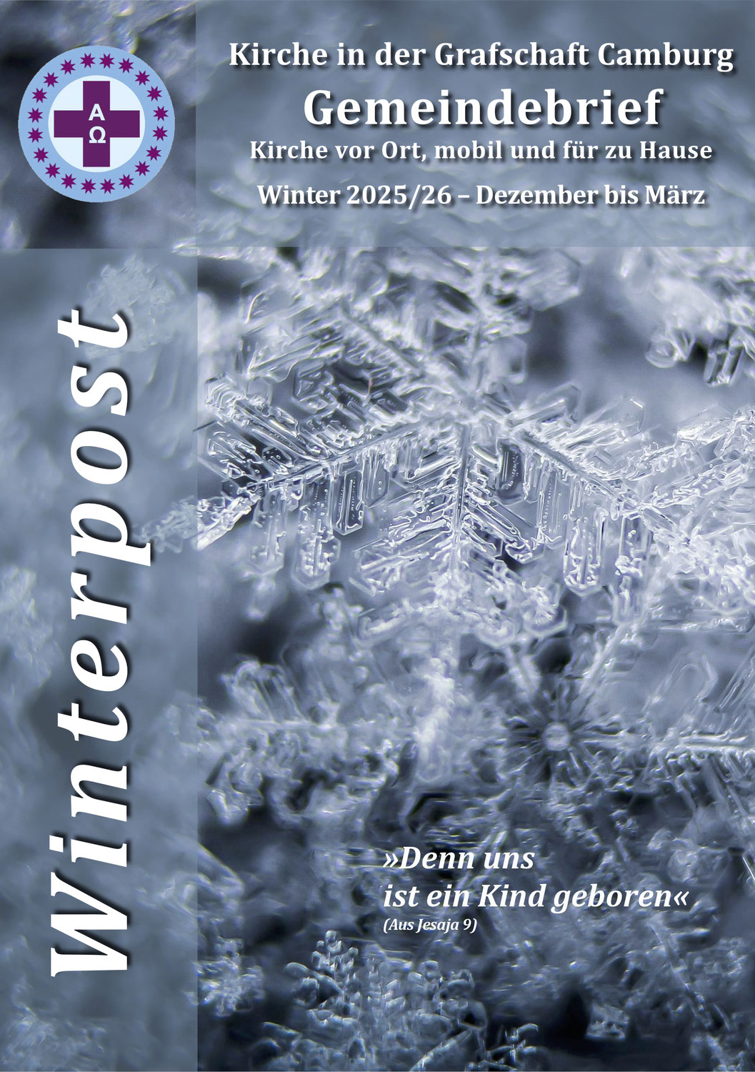 »Winterpost« – der neue Gemeindebrief von Advent bis Palmsonntag 2025/26