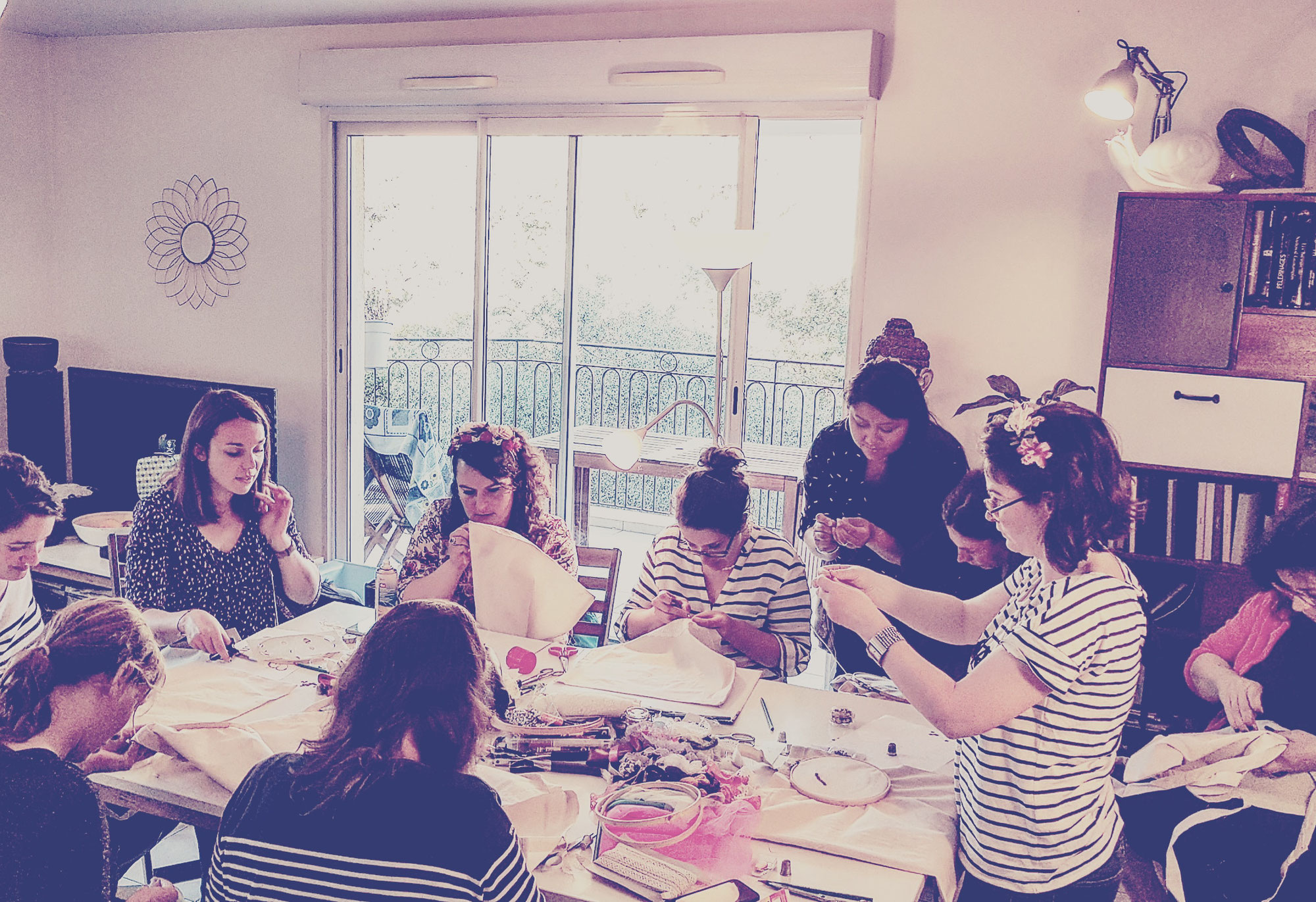 ATELIER DE CUSTOMISATION POUR UN EVJF