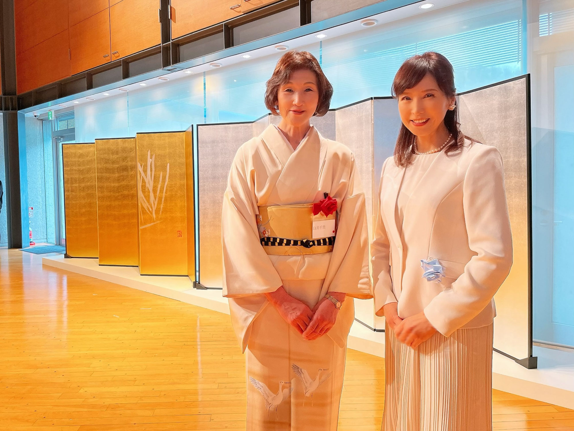 岐阜現代美術館 桃紅館 オープニングセレモニー