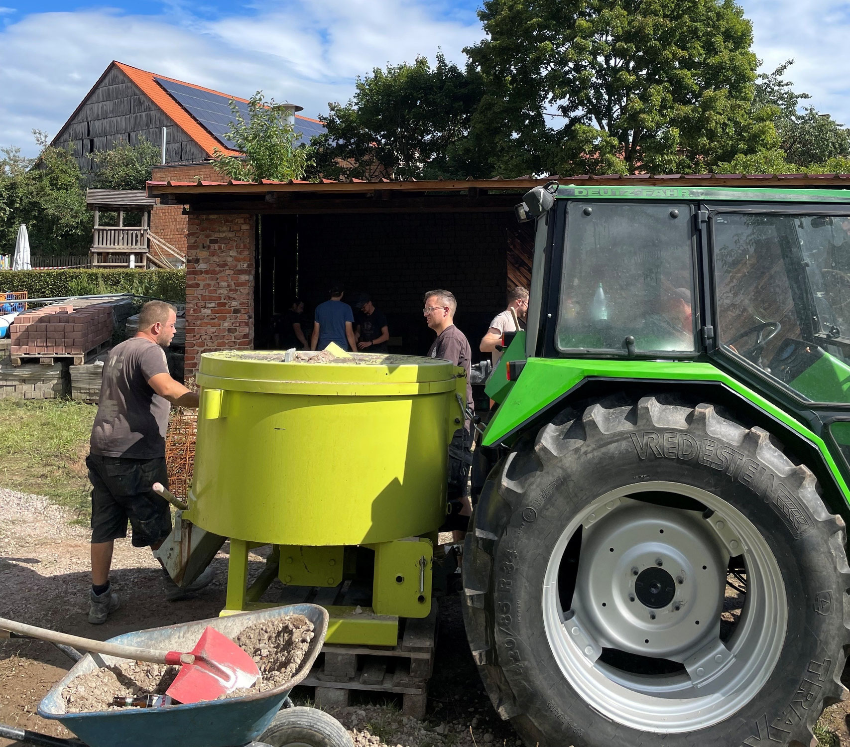 Bauprojekt Kirmesscheune: Wenn Kirmes mehr ist als Feiern