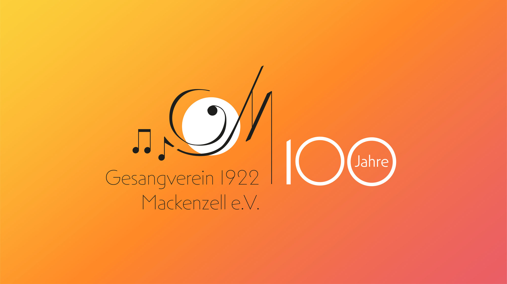 Sing mit uns: Gesangverein 1922 Mackenzell e.V. wird 100