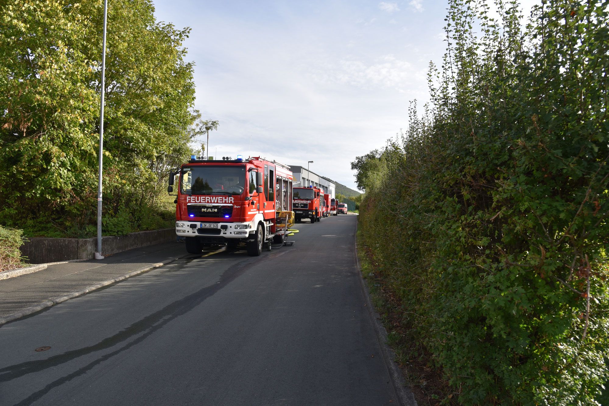 H1-Auslaufende Betriebsmittel nach VU in Wissenbach