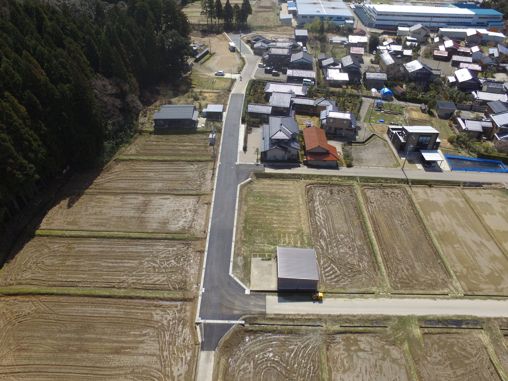 市道正蓮寺町中線　道路改良工事