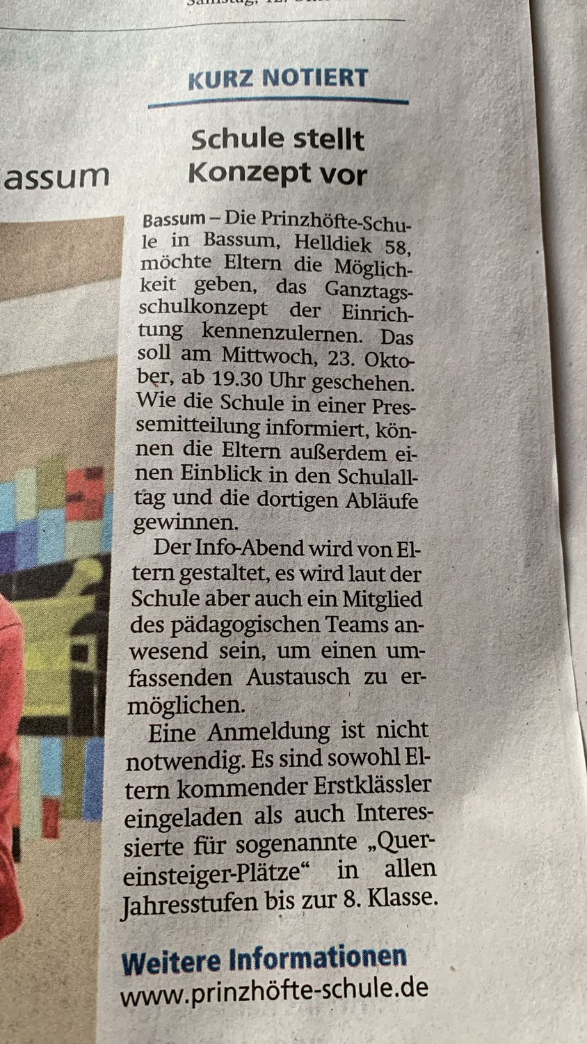 Infoabend in der Kreiszeitung