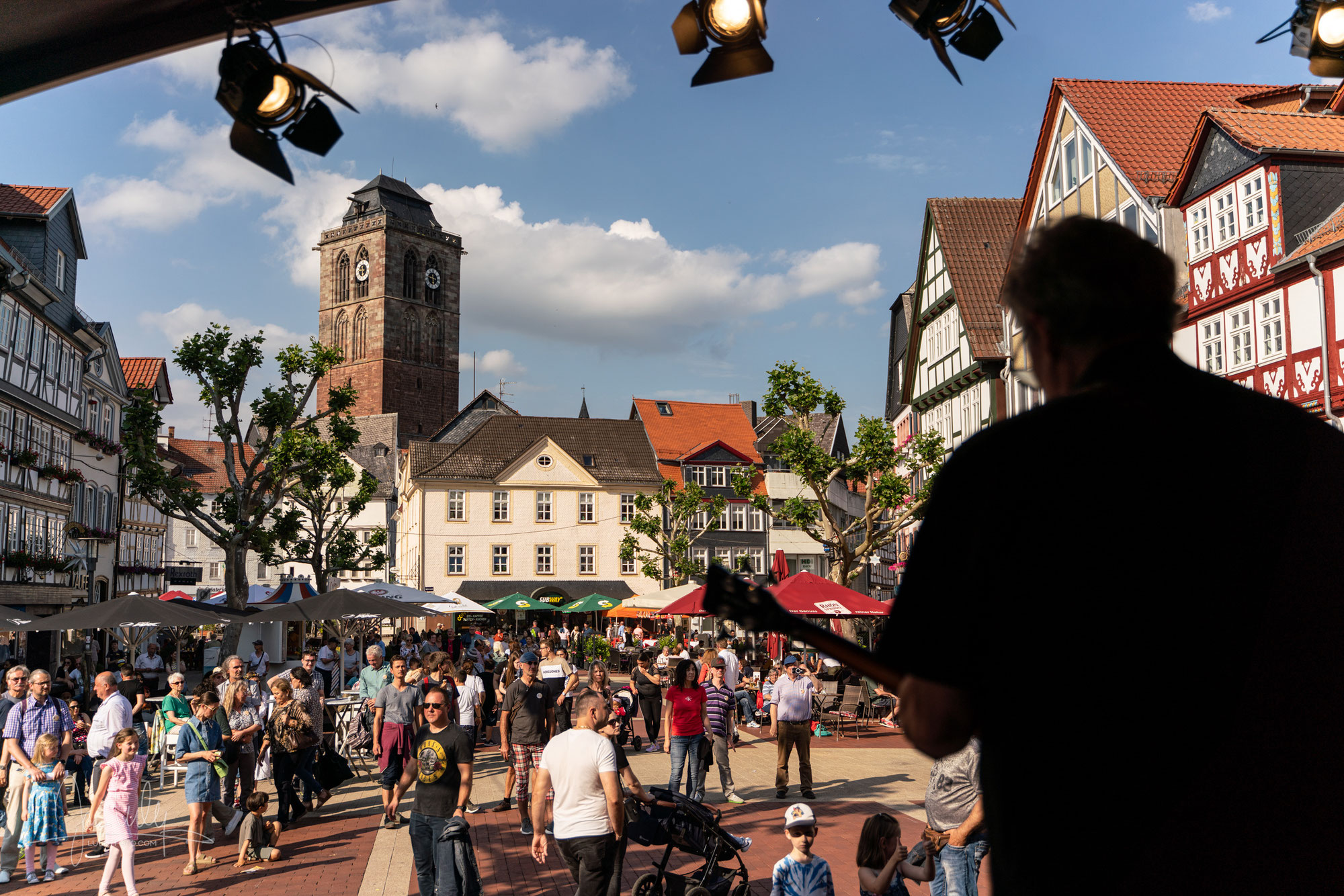 Musikalische Momente des Swing & Wine Festivals Bad Hersfeld 2022