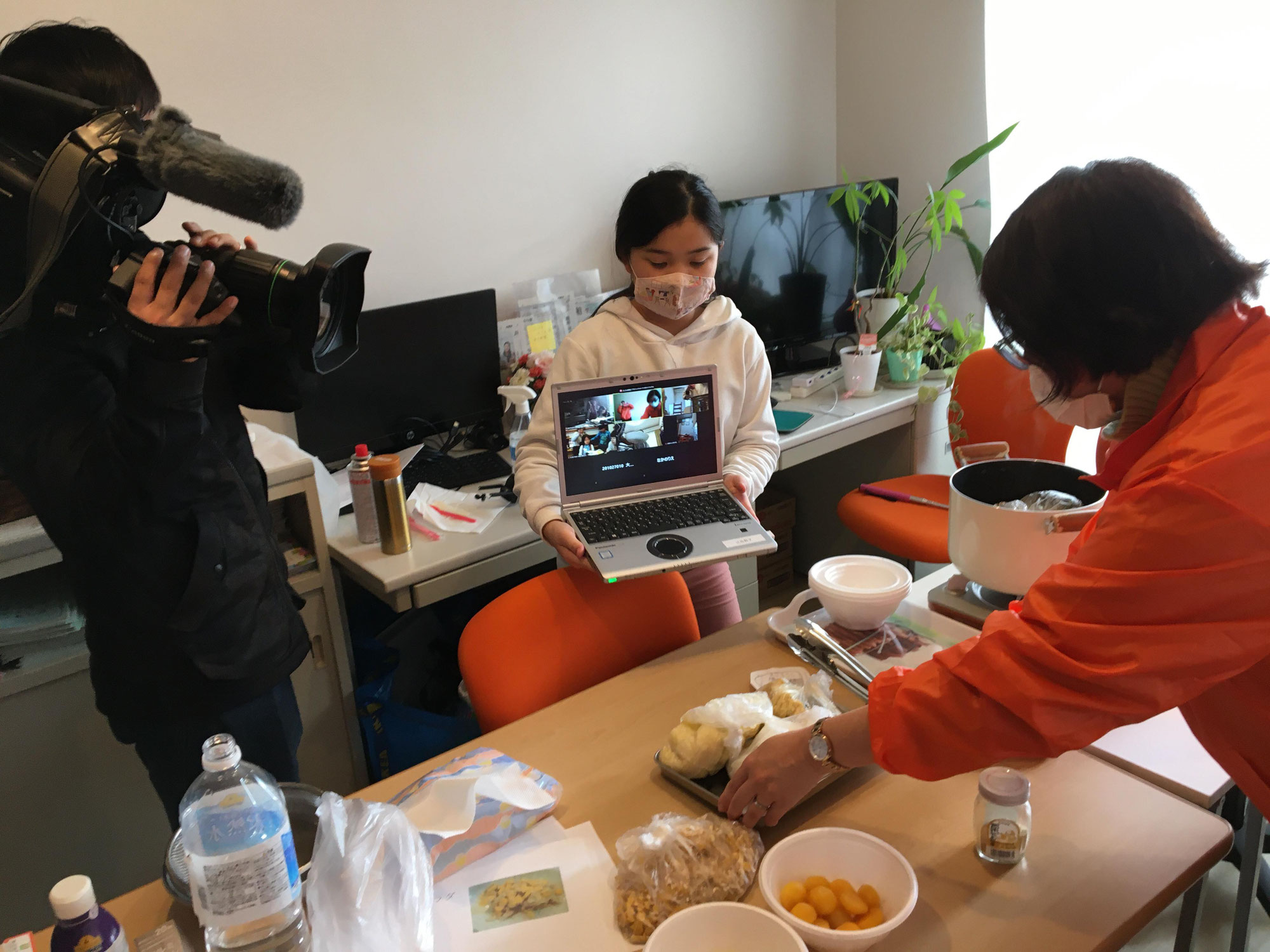 親子でポリ袋クッキング＆お散歩防災【前半】