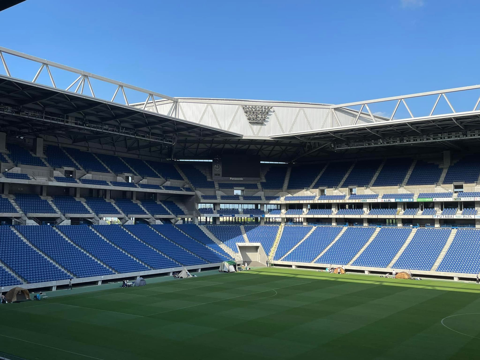 ガンバ大阪☆防災キャンプinパナスタ