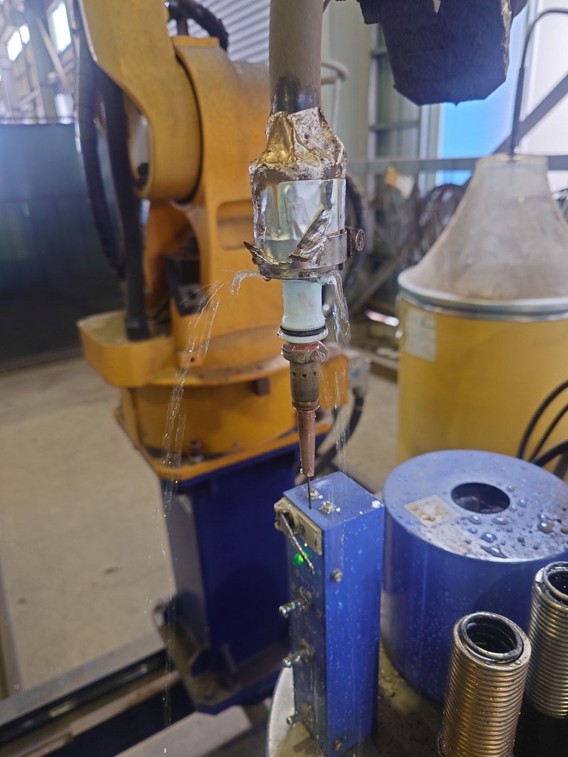 ロボットも休みたいのかな？