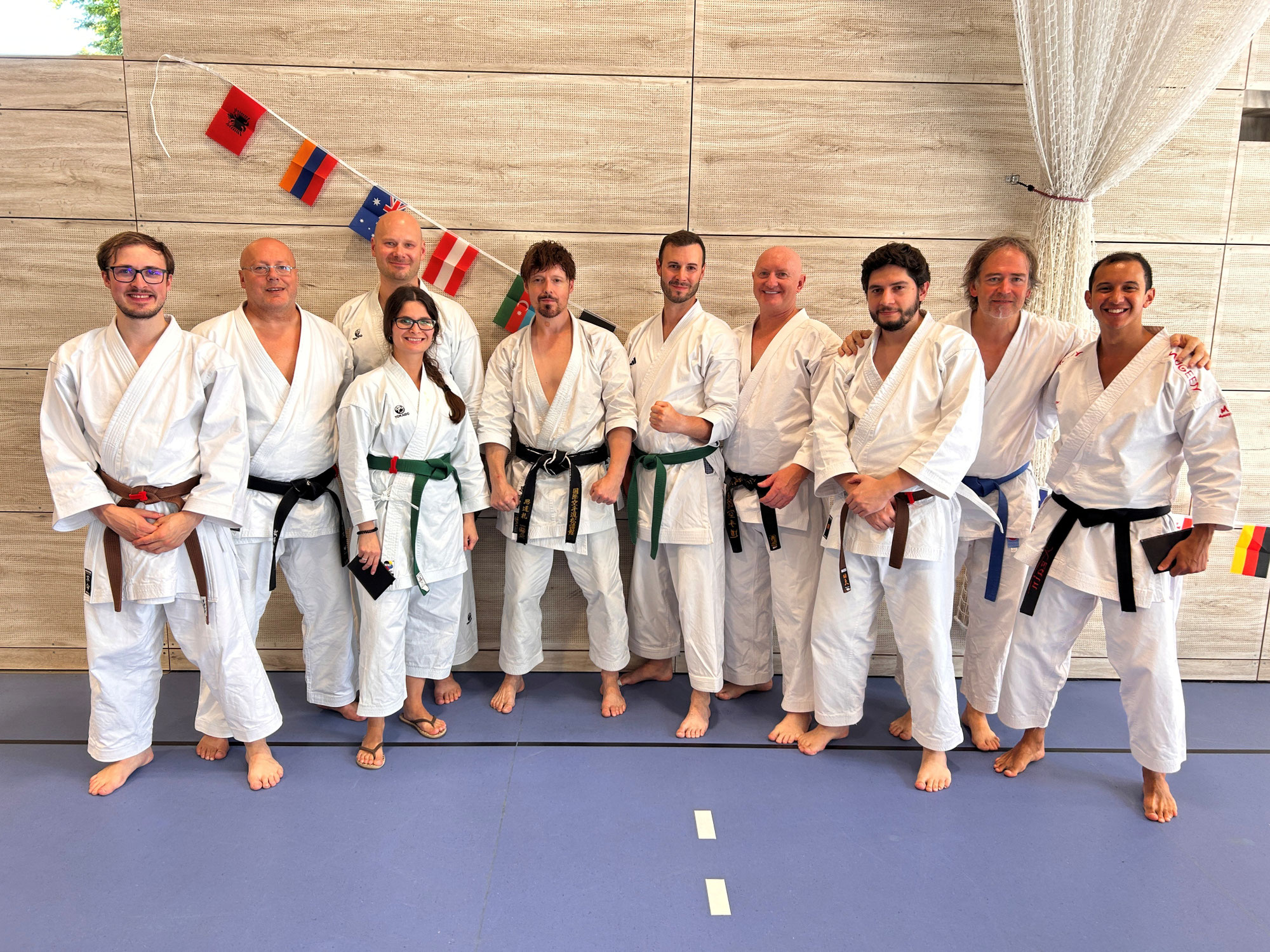Vielfalt des Karate Internationales Seminar mit André Bertel (7.DAN)
