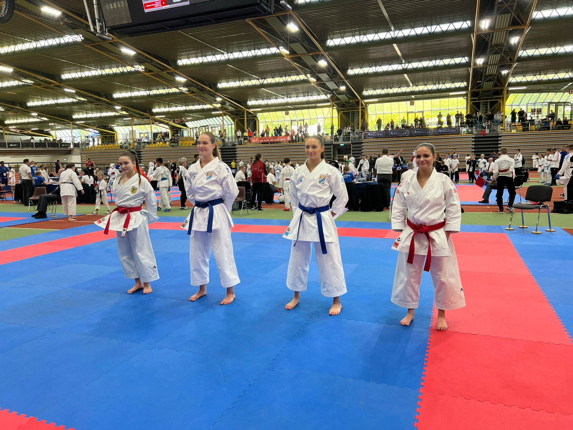 Hochverdienter 3. Platz für Sanya Kuffer