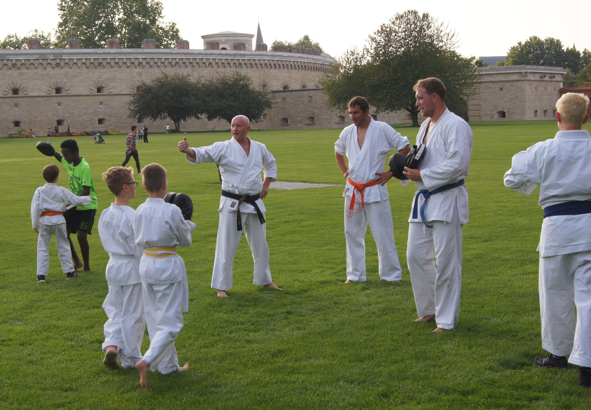 Training im Klenzepark