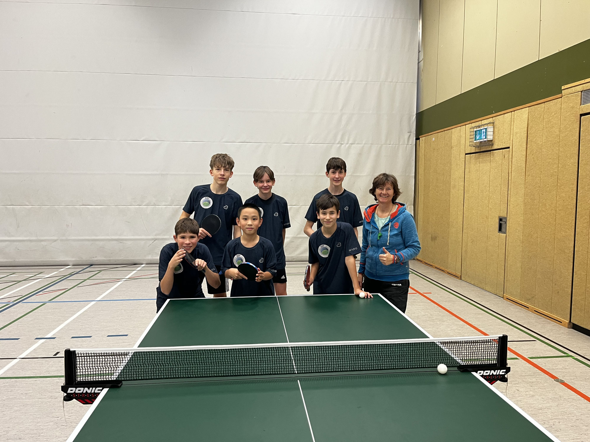 Legendärer Tischtennissieg