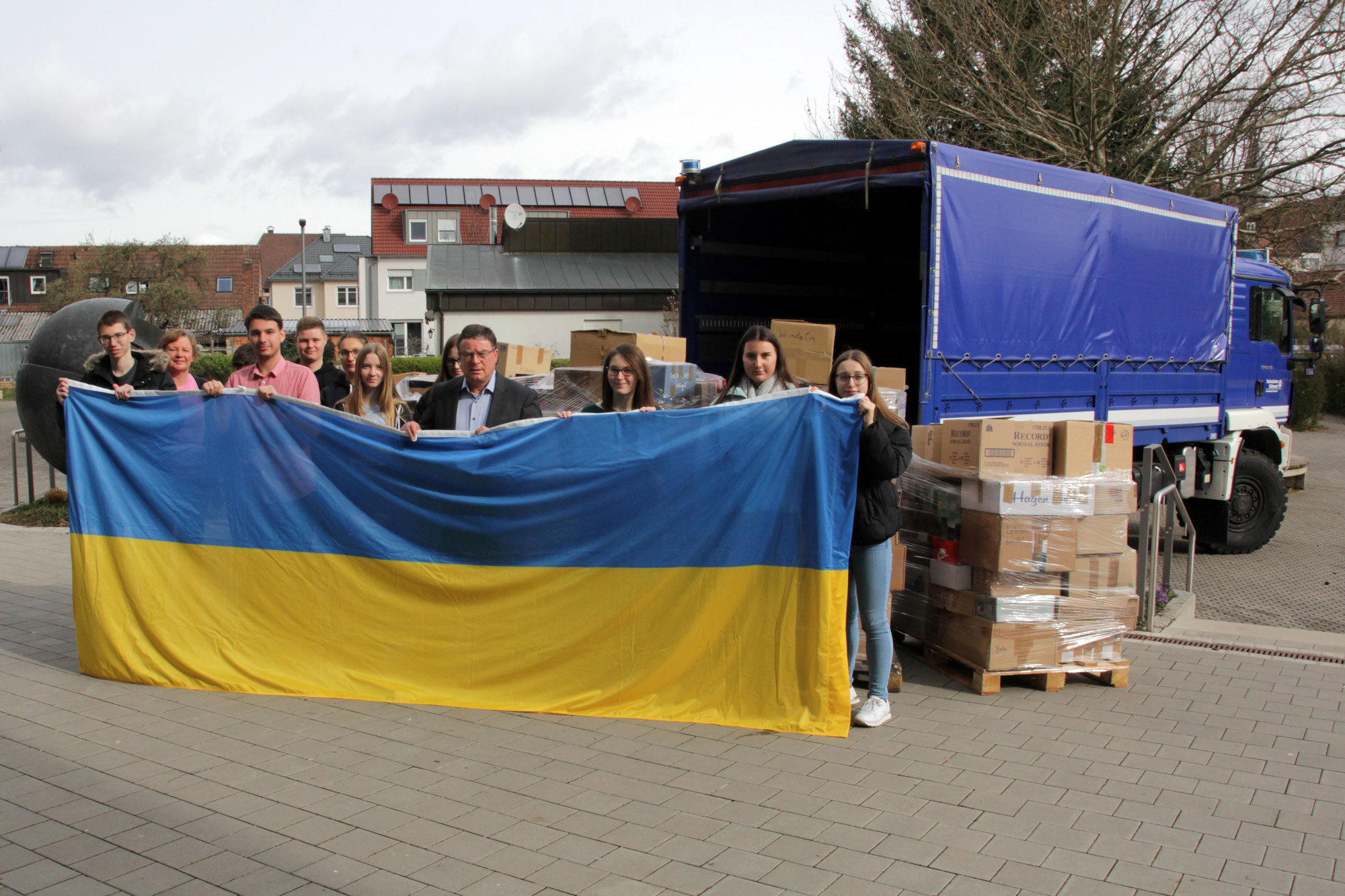 Hilfe für die Ukraine am EGF