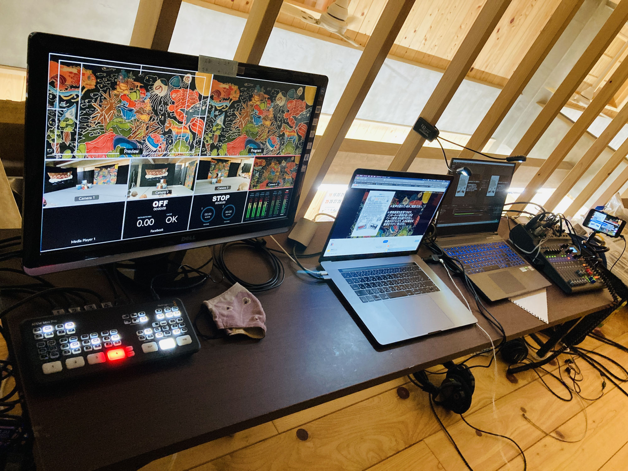 収録・編集・配信etc…そらなりStudio稼働中！