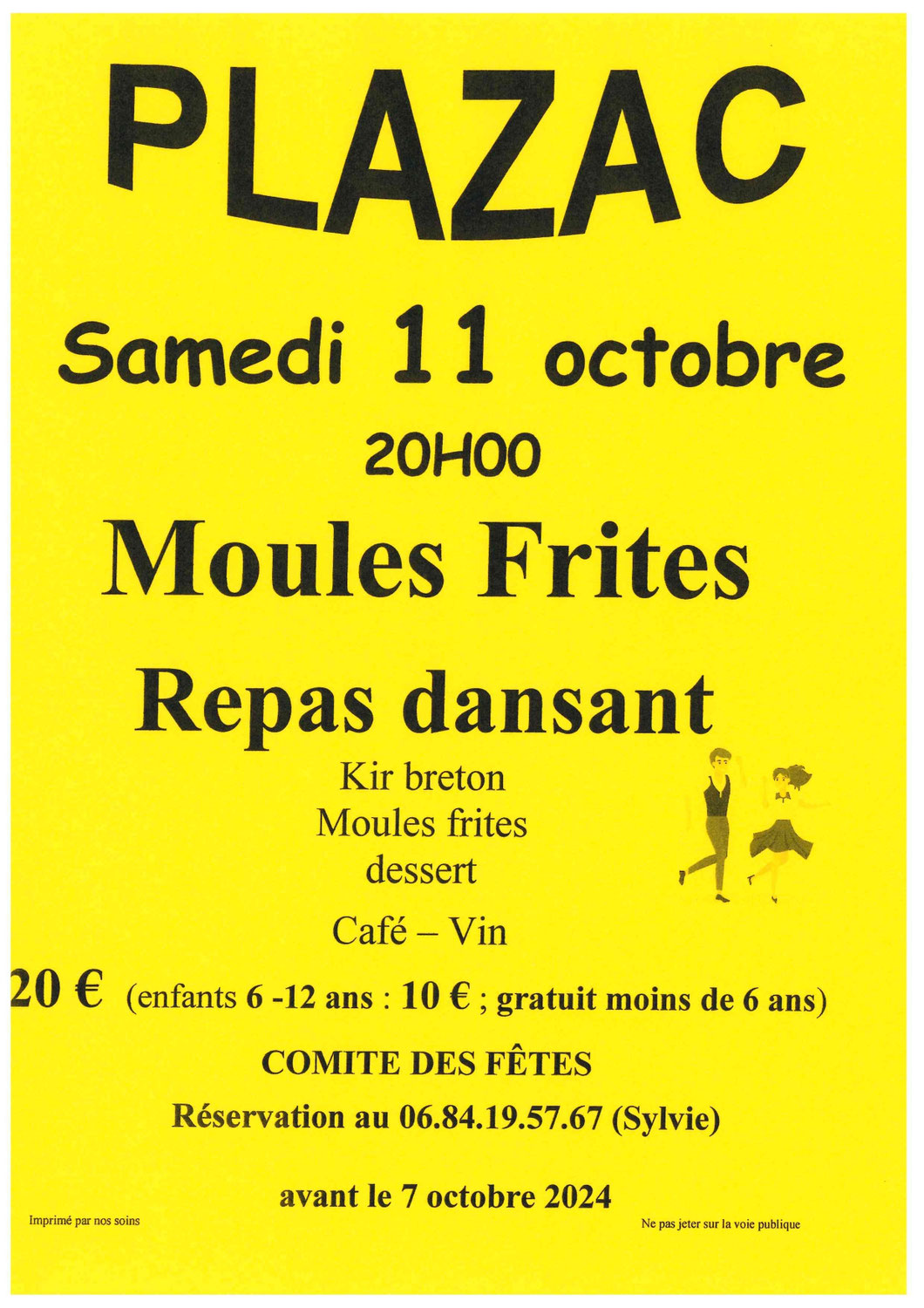Soirée Moules Frites