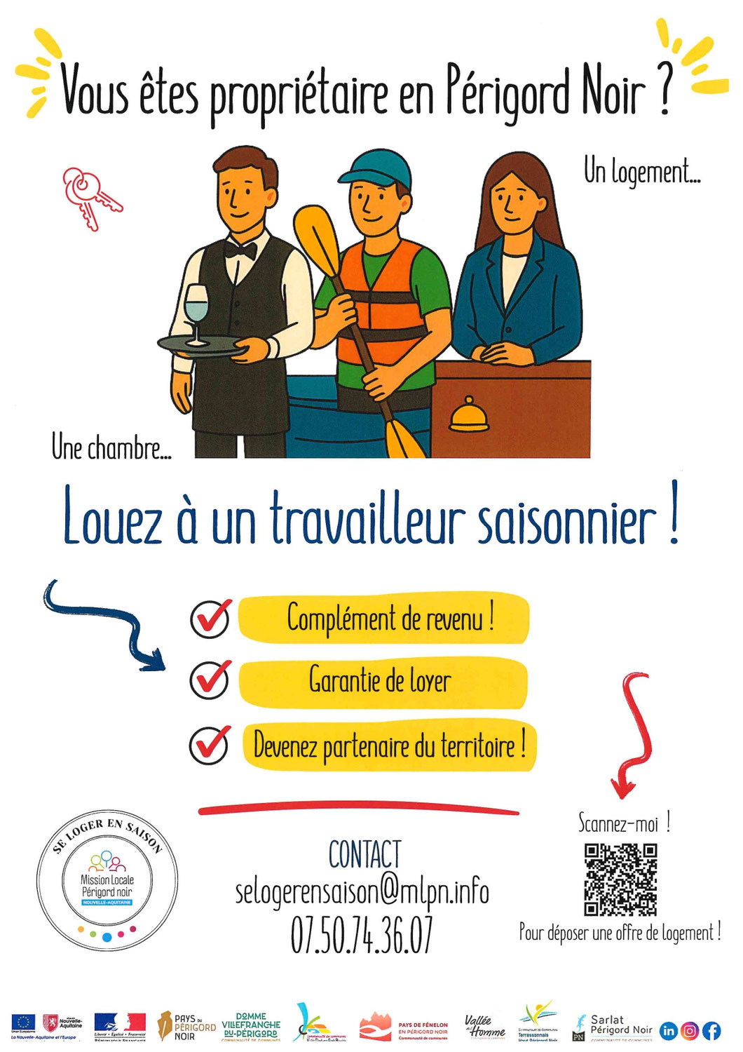 Se loger en saison