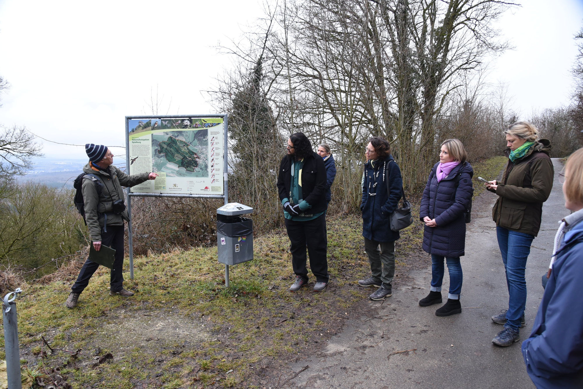 Gipfeltreffen im Naturschutzgebiet