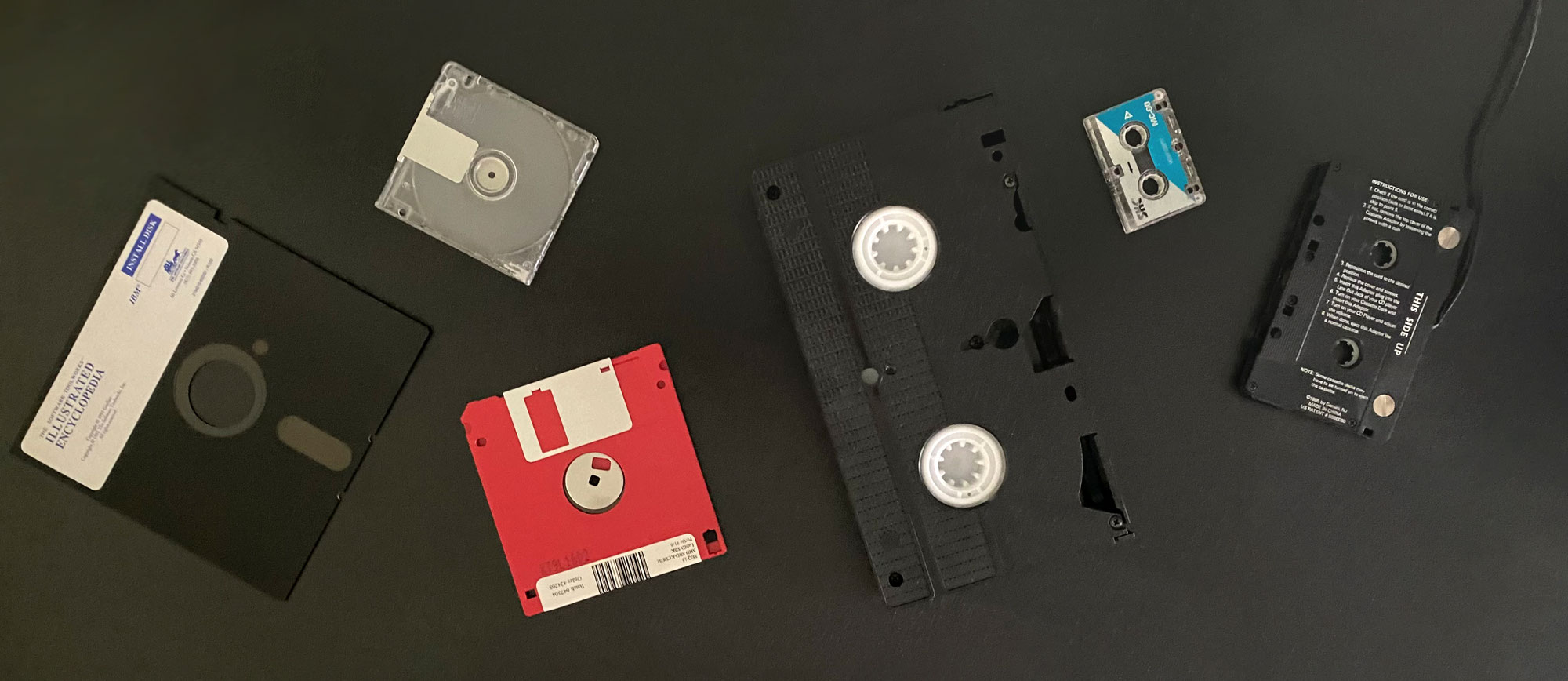 VHS, Diskette und Co: vergessene Datenträger – einzigartige Erinnerungen